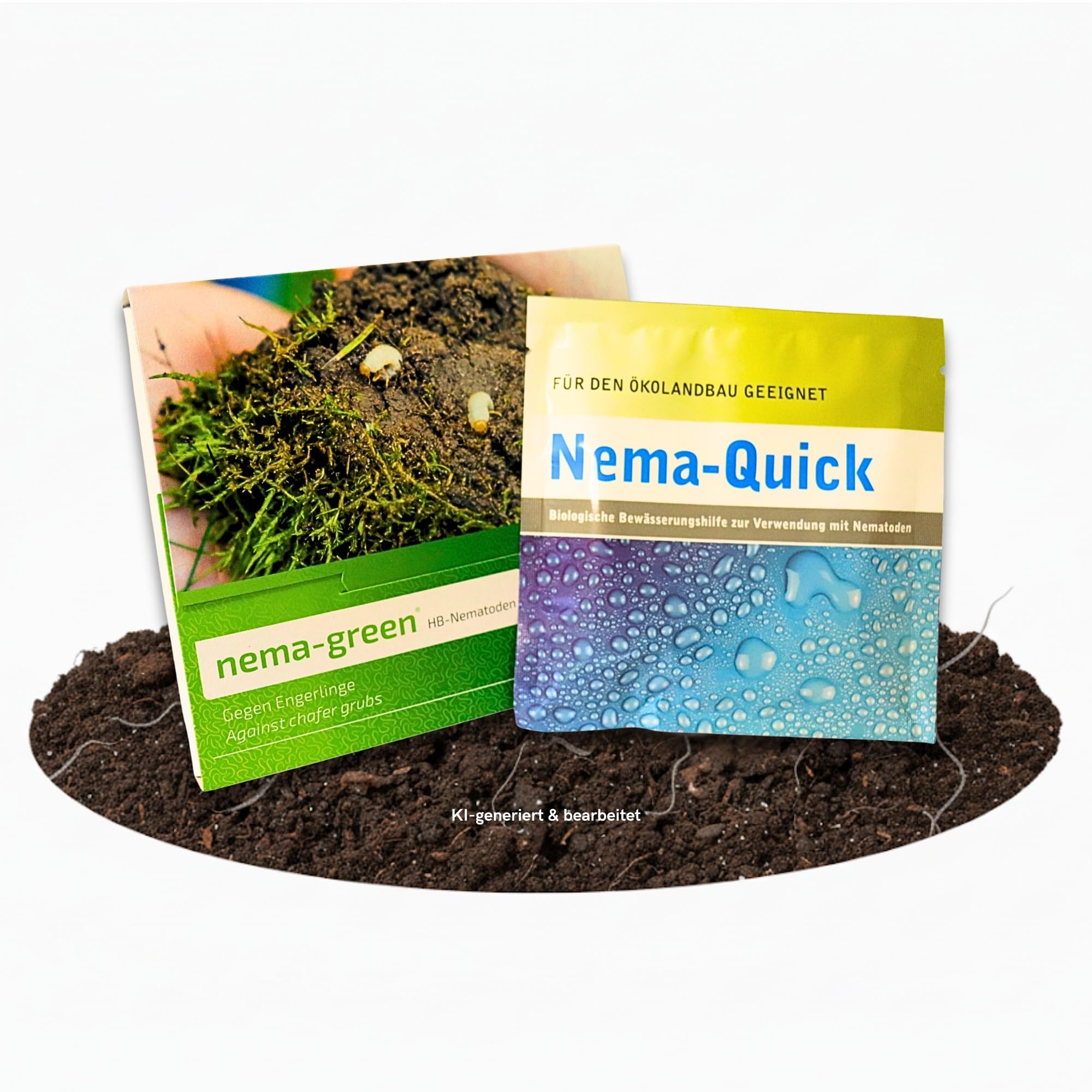 (25 Mio) + Nema-Quick (50 ml) Kombi-Packung HB Nematoden zur Bekämpfung des Gartenlaubkäfers