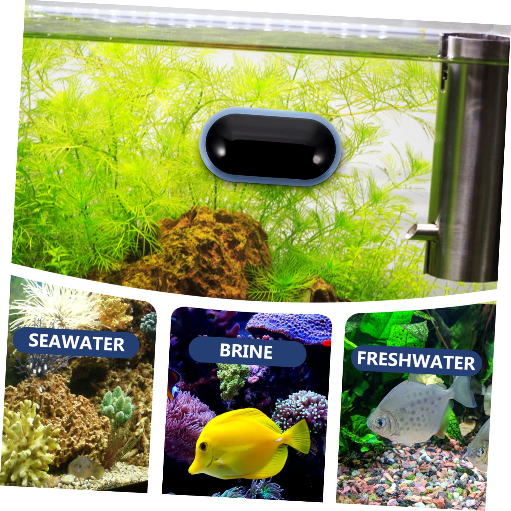 BESPORTBLE 4stücke Digitaler Aquarium Thermometer Wasserthermometer Mit Großer -anzeige Für Präzise Temperaturmessung Im Fischbecken Terrarium Und Pool Und Einfach Zu Bedienen