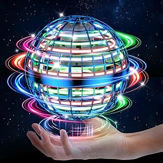 AI-Enhanced 2025 Galaxy Cosmic Globe: Boomerang Hover Ball & Hand Drone for Kids 6+