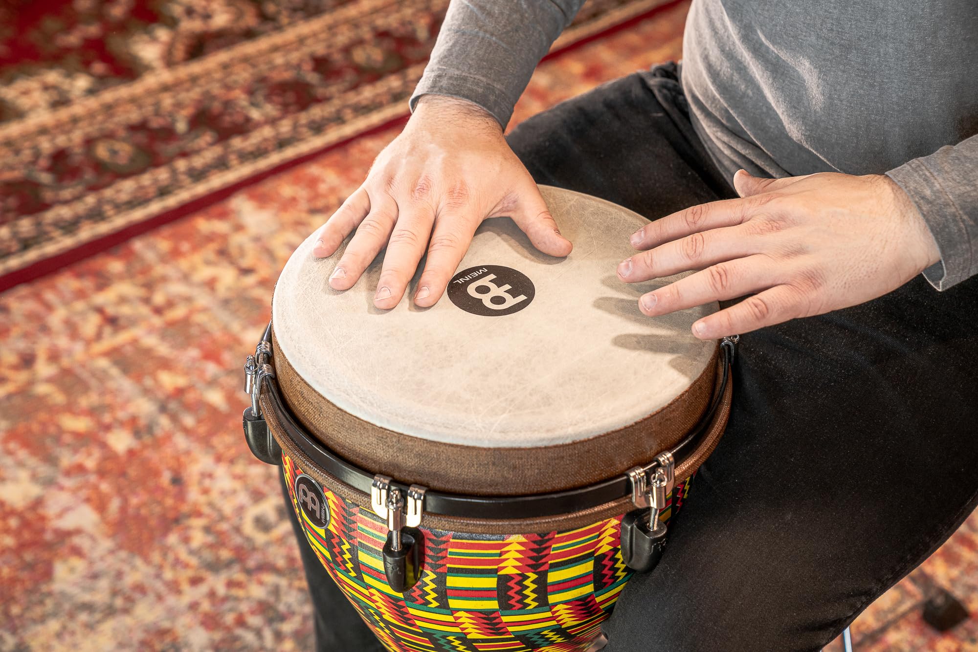 Meinl Percussion 12" Jumbo Djembe Head, Yellow