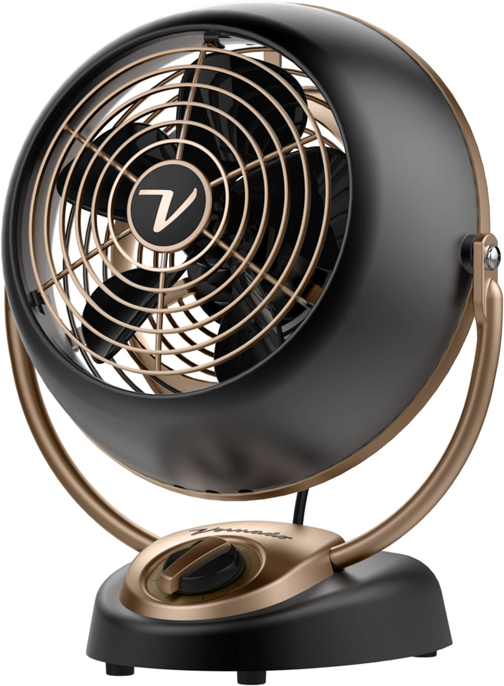Vornado VFAN Petite Alchemy Vintage Fan, Gunmetal (CR1-0279-102)