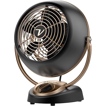 Vornado VFAN Petite Alchemy Vintage Fan, Gunmetal (CR1-0279-102)