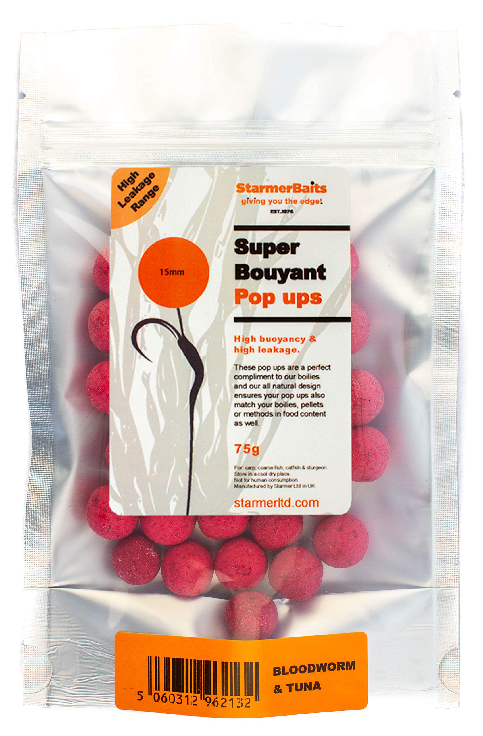starmerbaits Boilie pop ups Bloodworm and Tuna