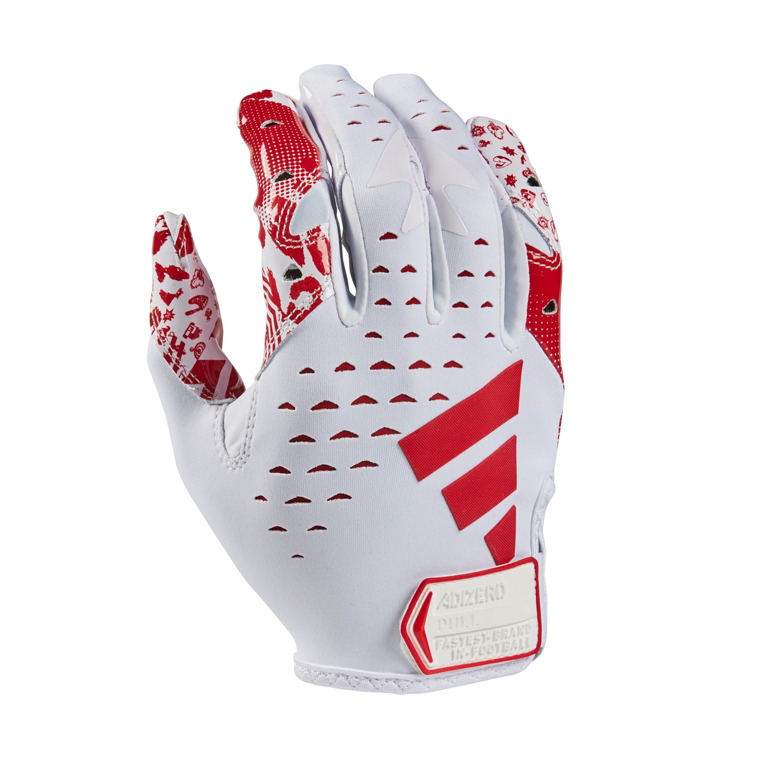 adidas Adizero 13 Moments - Guantes de fútbol, gris/plateado