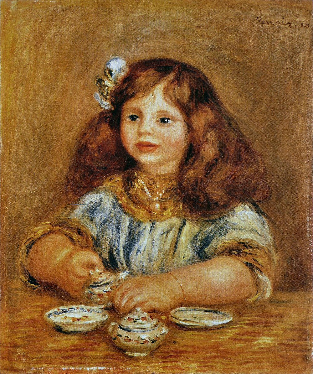 Póster de Renoir Genevieve Bernheim mate para decorar tu salón elegante