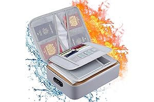 Fireproof File Organizer for Secure Storage and Protection