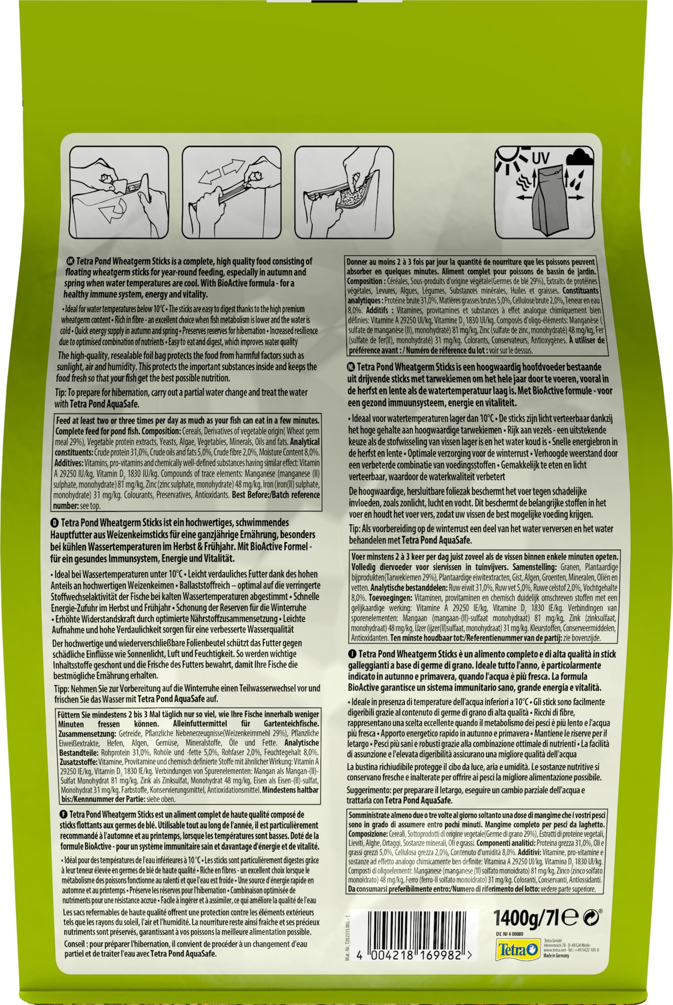Tetra - Bastoncini di Germe di Grano