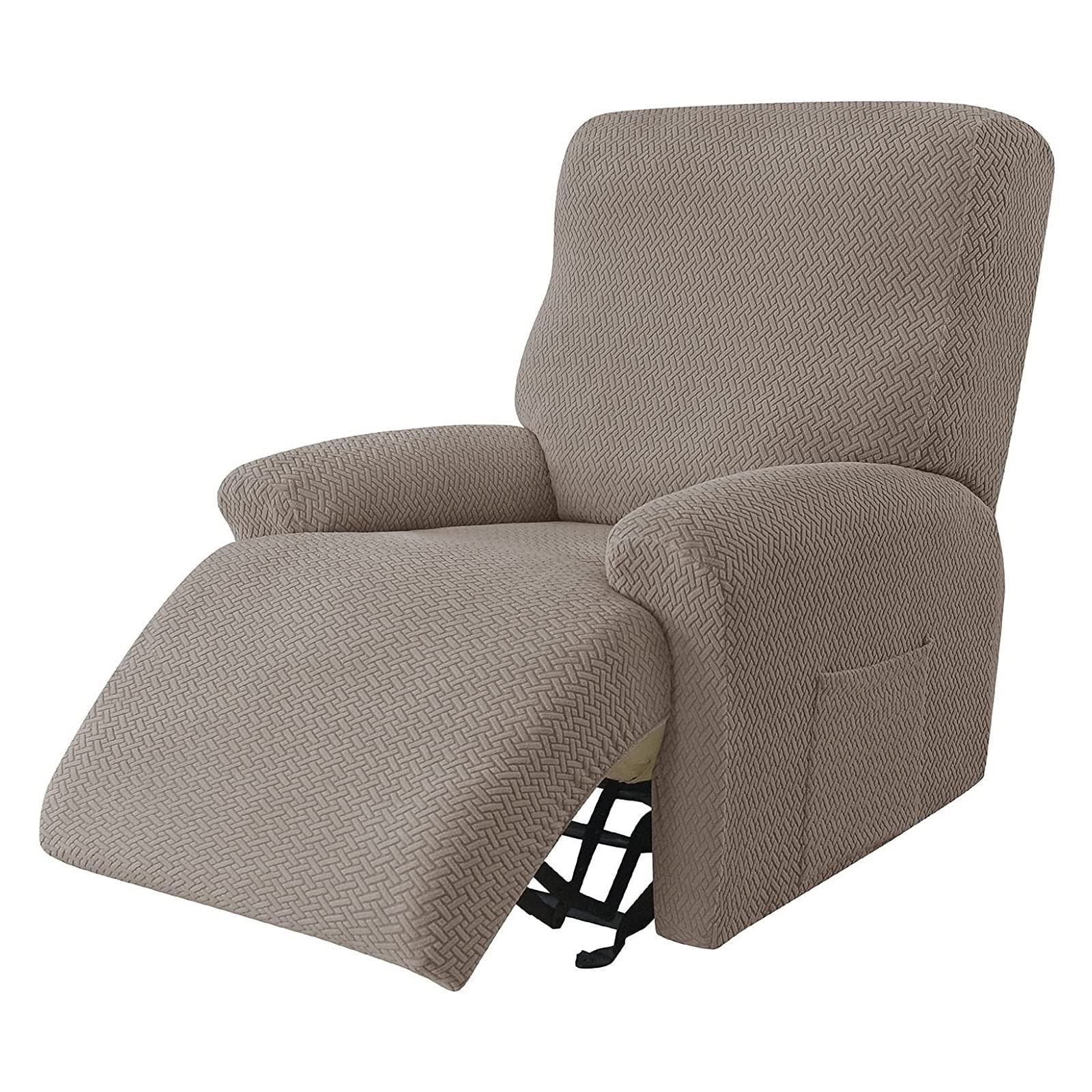 Funda de sillón relax elástica para evitar que la tapicería vieja del sofá se deslice