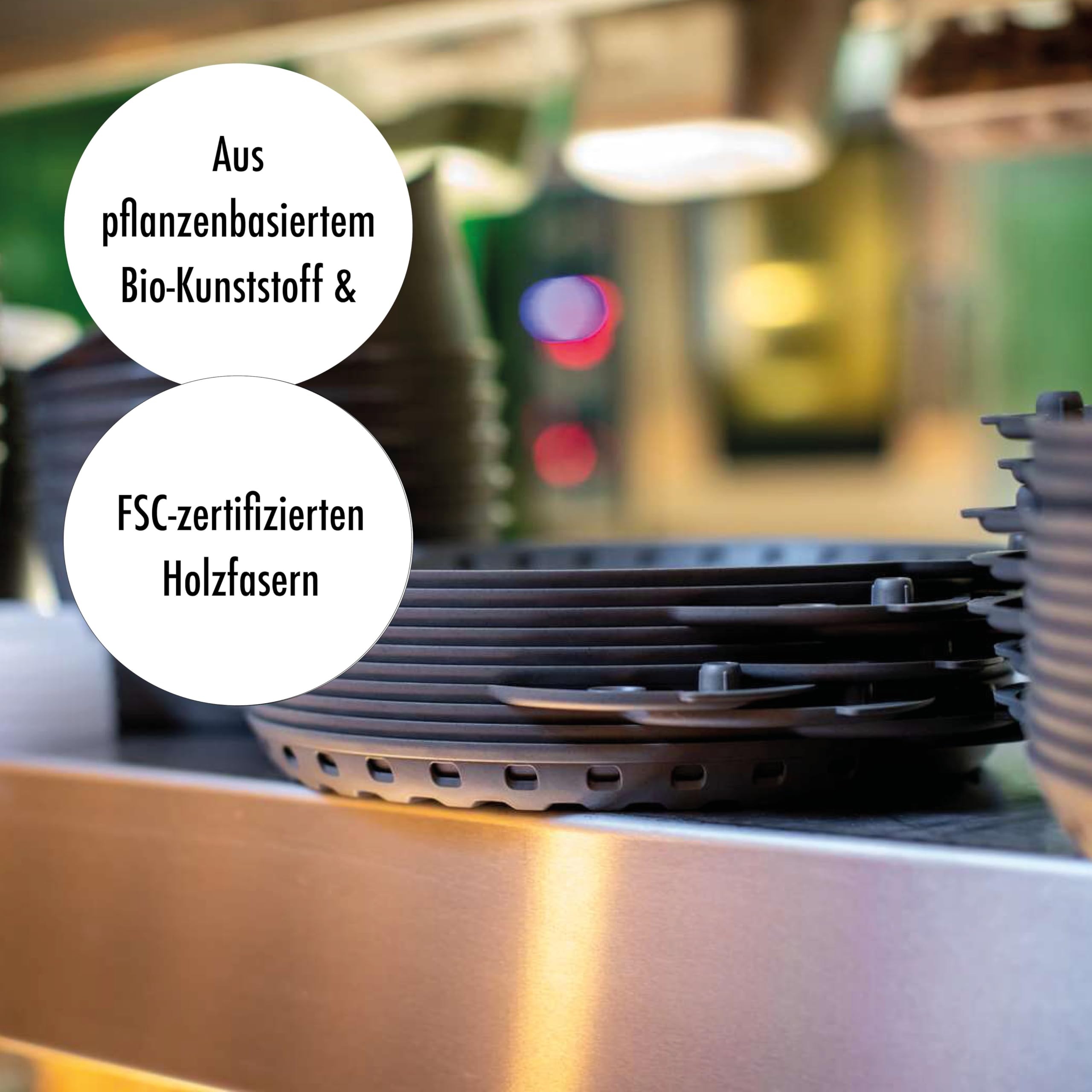 Everdure Boîte à Pizza Écologique Jusqu'à 32cm - Plastique Bio FSC Passe Lave-Vaisselle