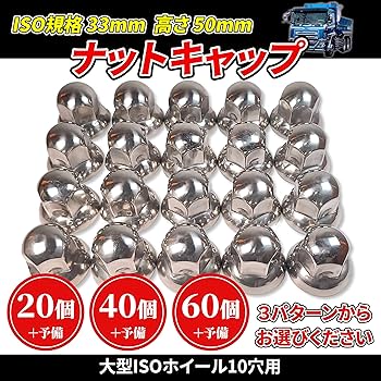 Amazon | ナットキャップ ステンレス製 カバー 鏡面仕上げ ISO