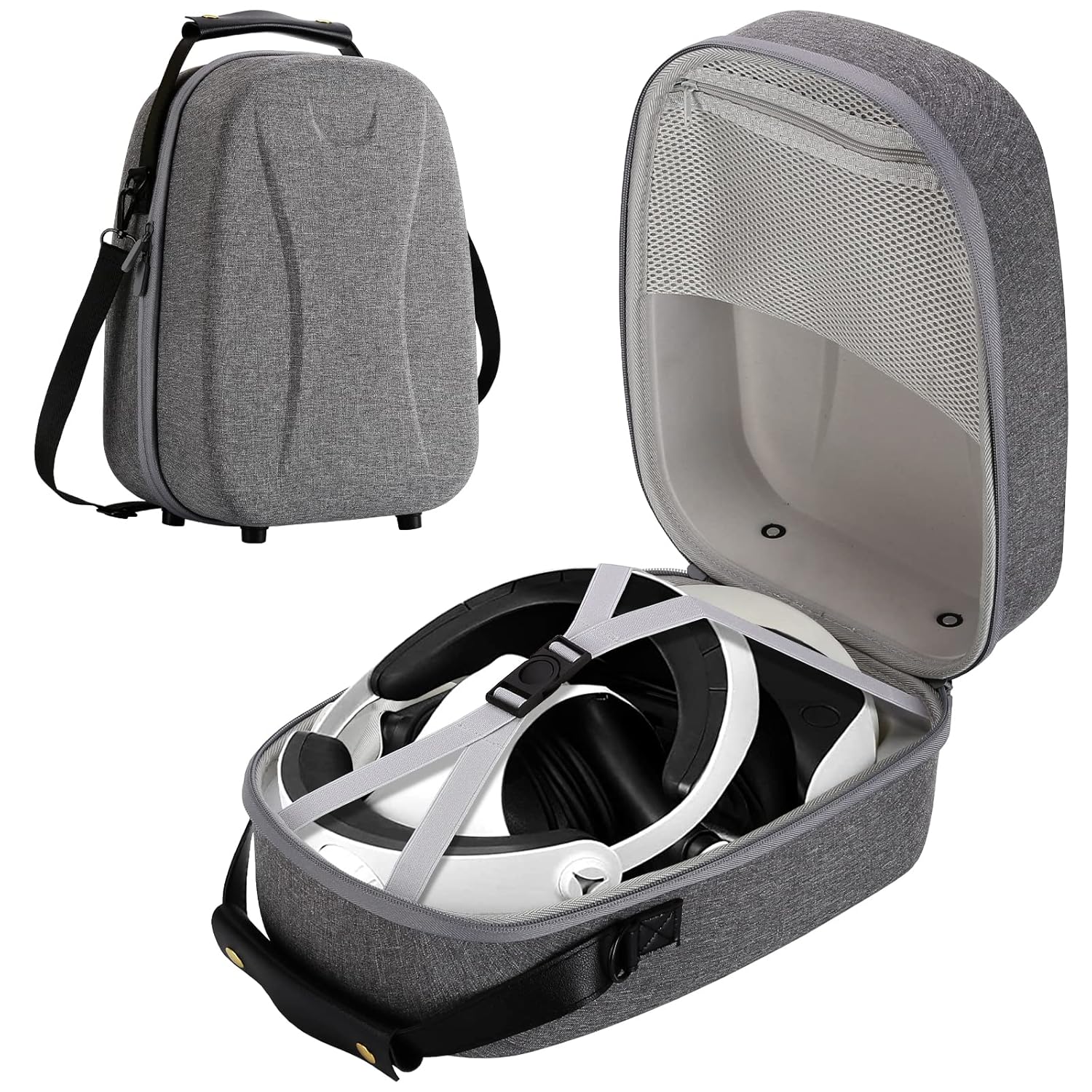 PSVR2 Case, Carrying Case for PSVR2, Travel Case with Built