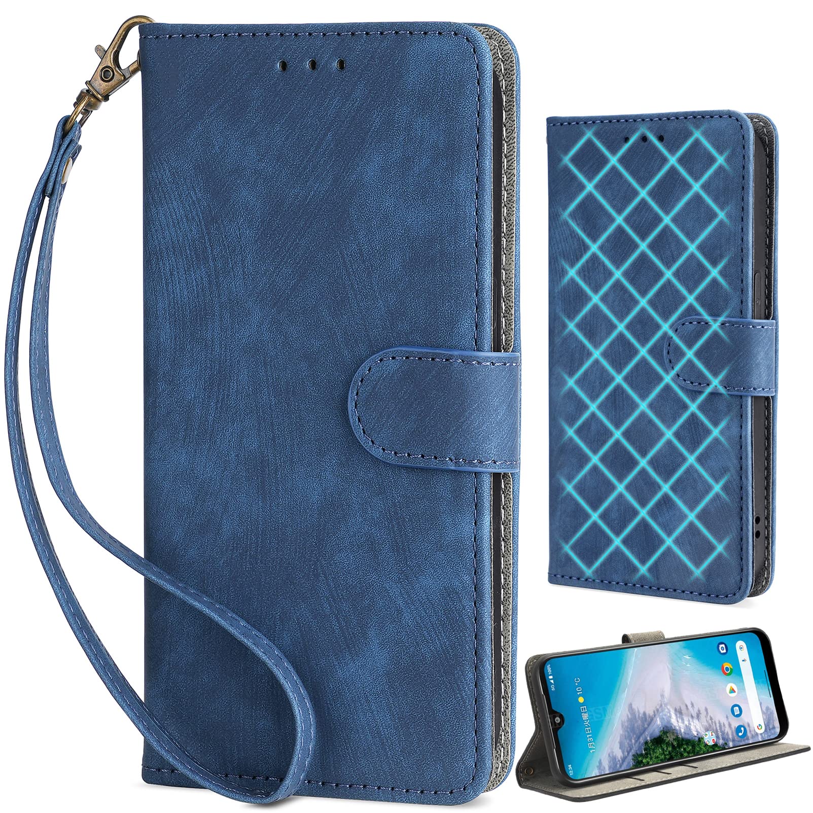 Funda Tipo Cartera Para Motorola Moto Edge 50 Fusion 5G, Con Cremallera