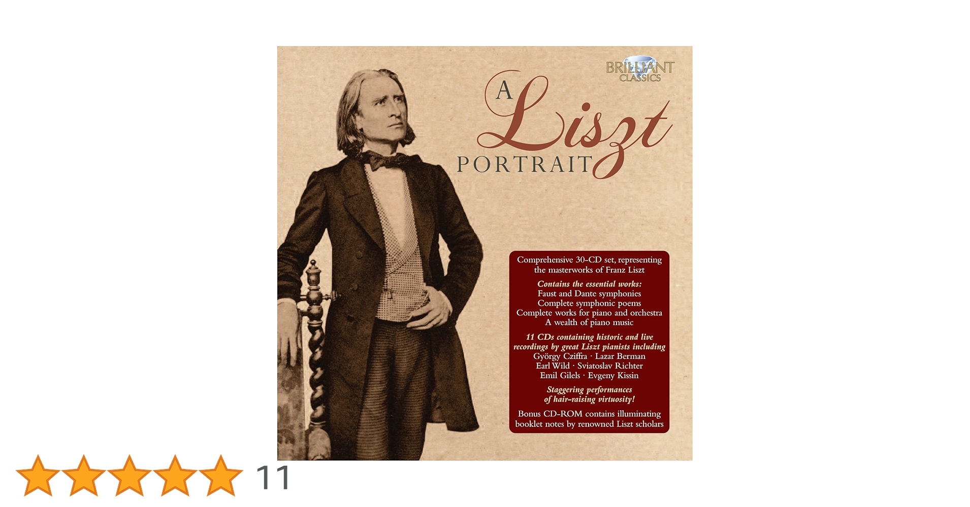 A Liszt Portrait: Amazon.co.uk: CDs & Vinyl