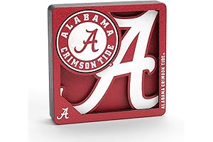 You The Fan Alabama NCAA 3D Logo Series Magnet