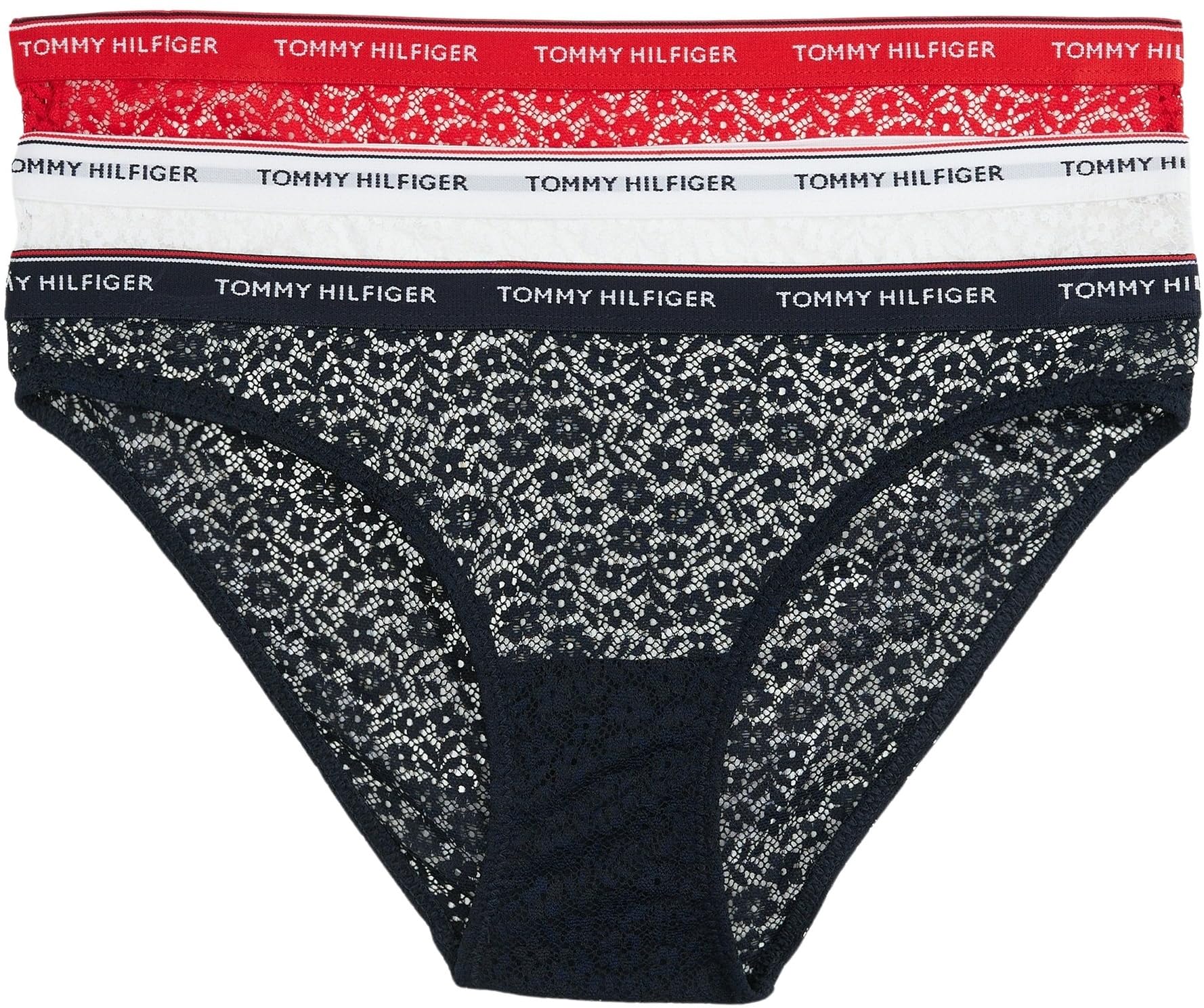 3 Paket Bikini Dantel (Ext Boyutları) Bikini Külot Kadın