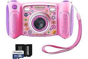 KidiZoom Selfie Camera for Kids with 32GB MicroSD Card and Reader Gift Pack