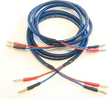 VAN DAMME Blue Series スピーカーケーブル 2m pair Van Damme Blue Series speaker cable 2m [VBSP2]｜ミュージック