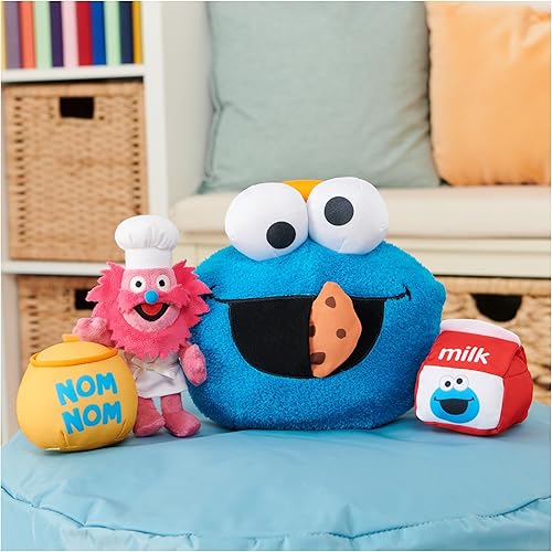 Miniatura 2 de GUND Sesame Street - Juego oficial de monstruo y gonger de galletas, juego de juguetes sensoriales de felpa prémium para edades de 1 año en