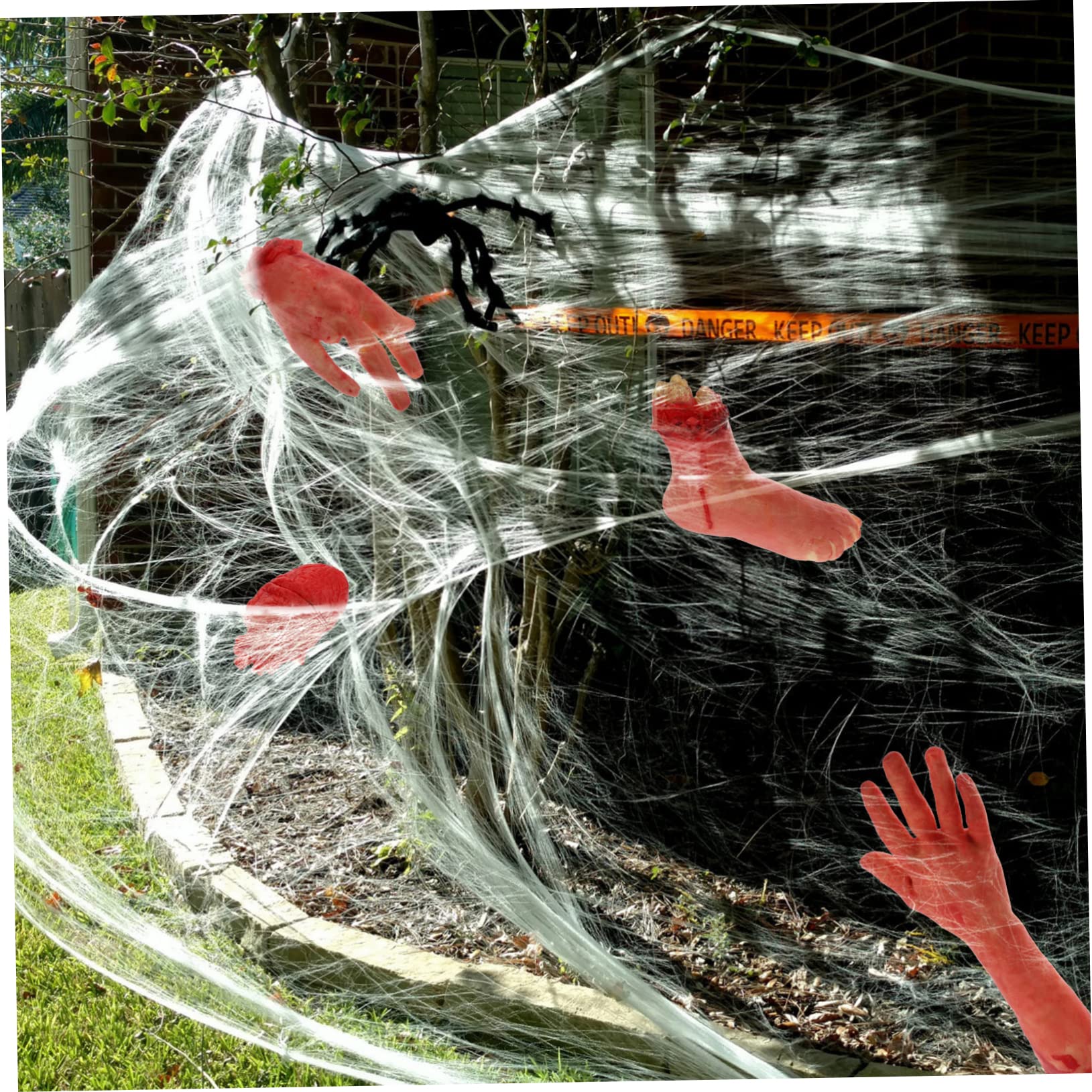 Halloween-Requisiten in Originalgröße Gruselige Dekorationen Kreative Gliedmaßenbrüche Für Halloween-Partys