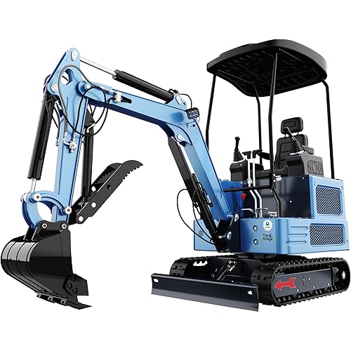 DS-180L, 1.8 Ton Diesel Mini Excavator with EPA Certified KubotaEngine, Pilot Control System, Hydraulic Thumb clamp，Bucket, US in Stock, Include 12 Months Parts Replacement Service