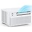 Dreo Inverter Window Air Conditioner, 7500 BTU AC Unit for Room Bedroom, Easy Installation, 42 db Ultra Quiet, ENERGY STAR Ce