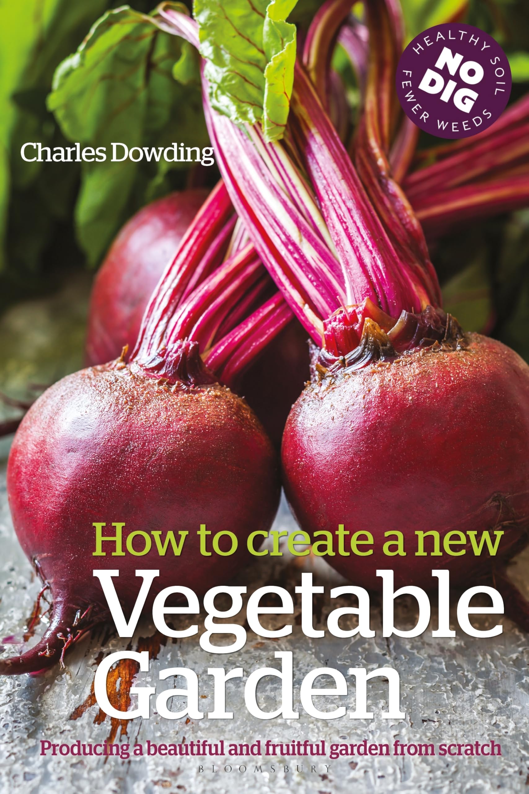 How to Create a New Vegetable Garden by Charles Dowding (Paperback Book)