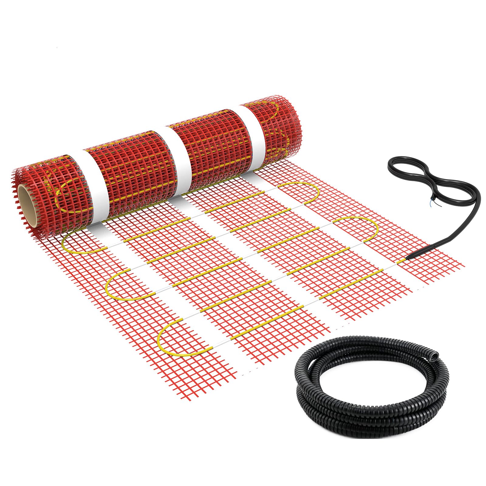 HEATIT Underfloor Heating mat Electric Radiant Self-Adhesive Floor Heating System 200w/㎡ Warmmat