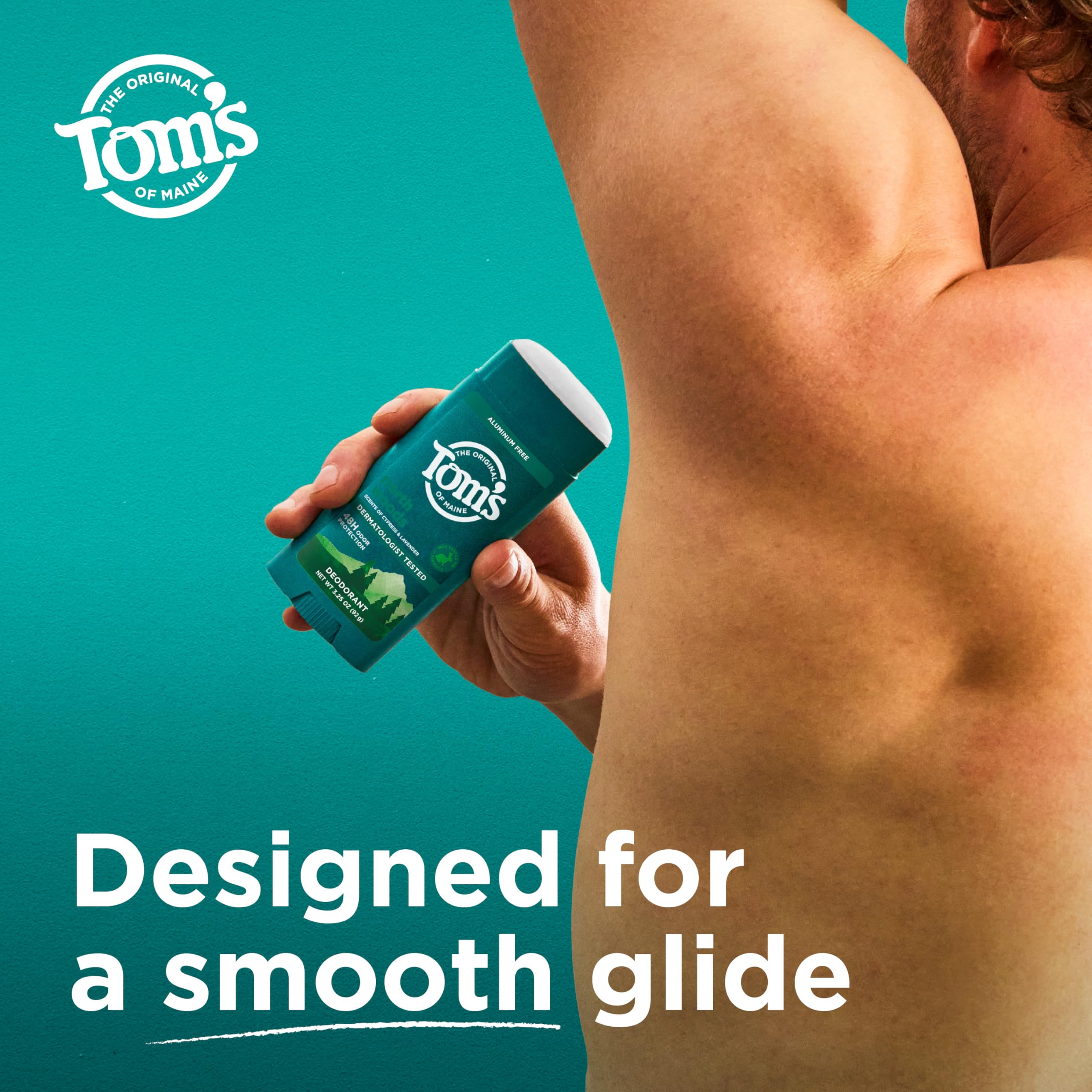 Amazon.com : Tom's of Maine North Woods Natural Deodorant, 3.25 oz
