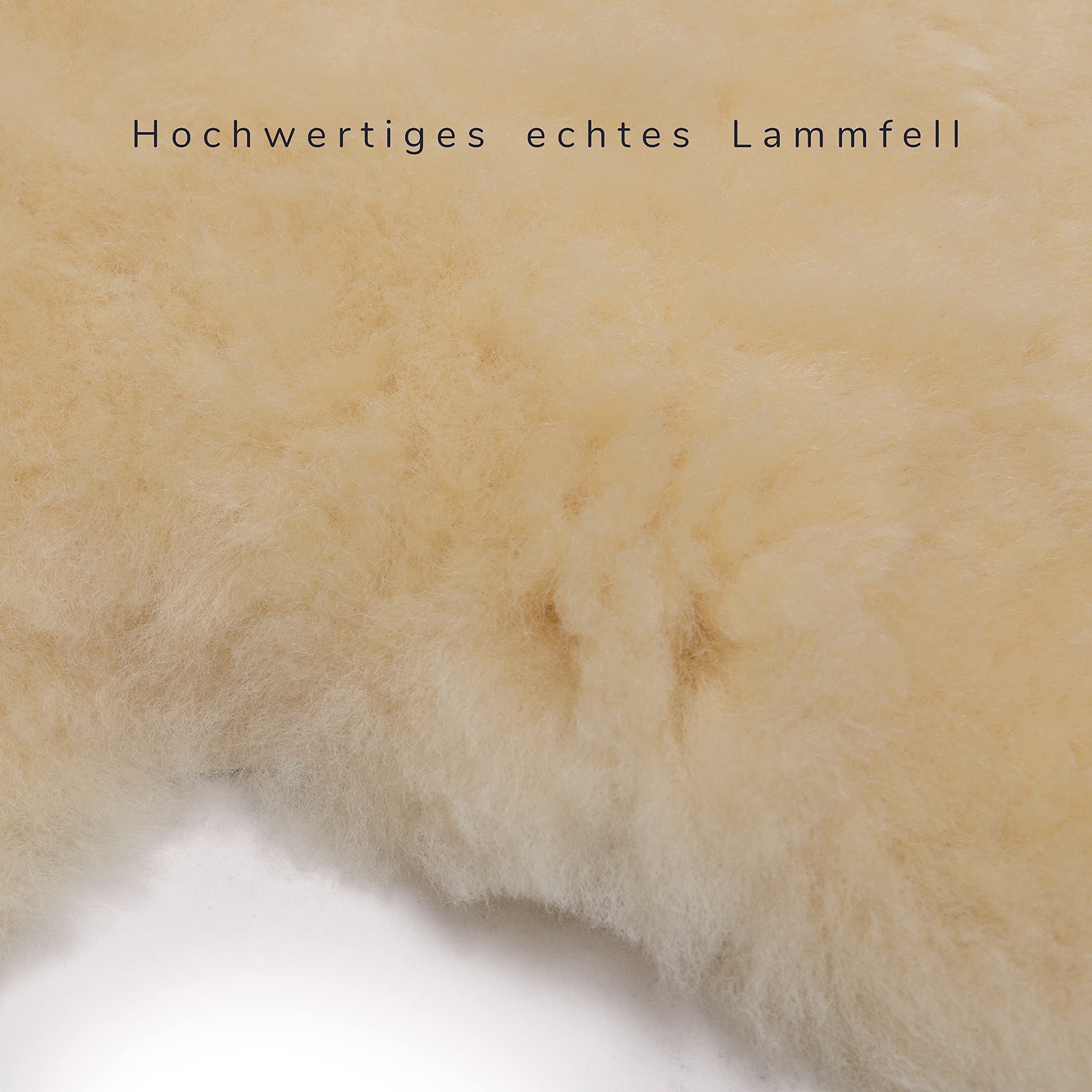 CHRIST Revestimiento de Borrego Natural para Silla Inglesa Cubierta, Zalea o Funda de Piel de Cordero para Montura Inglesa de Caballo. Tallas: Pura Sangre (15,5“-17,5“) y Poni (14,5“-15,5“)