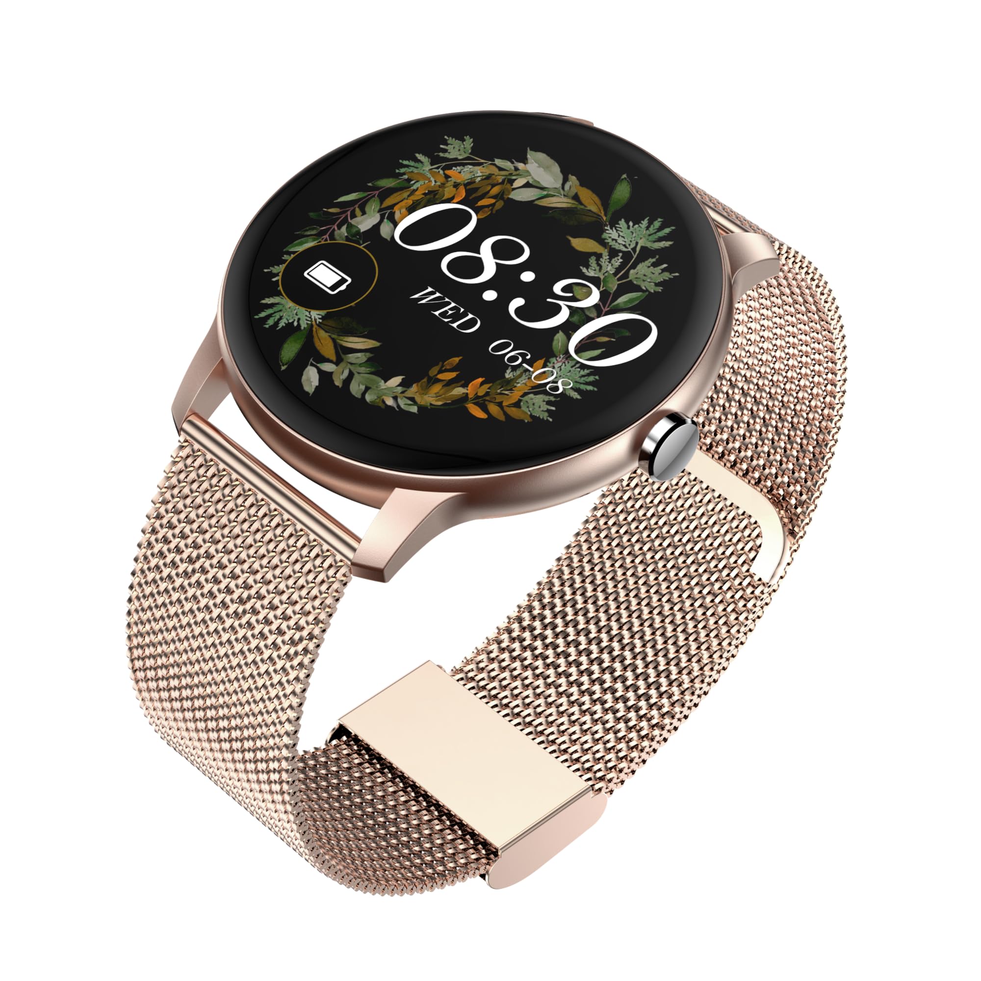 Smart Watch,1.3”Smartwatch for Women(Answer/Make Call), Fitness Tracker with 100+ Sport Modes, IP67 Waterproof, Heart Rate&Sleep Monitor, Activity