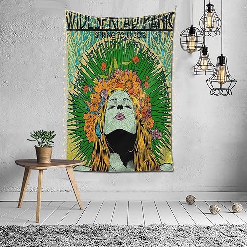 Miniatura 2 de WEUED Tapiz de banda de pánico de roca generalizada para colgar en la pared, tapices estéticos para dormitorio, sala de estar, decoración de pared