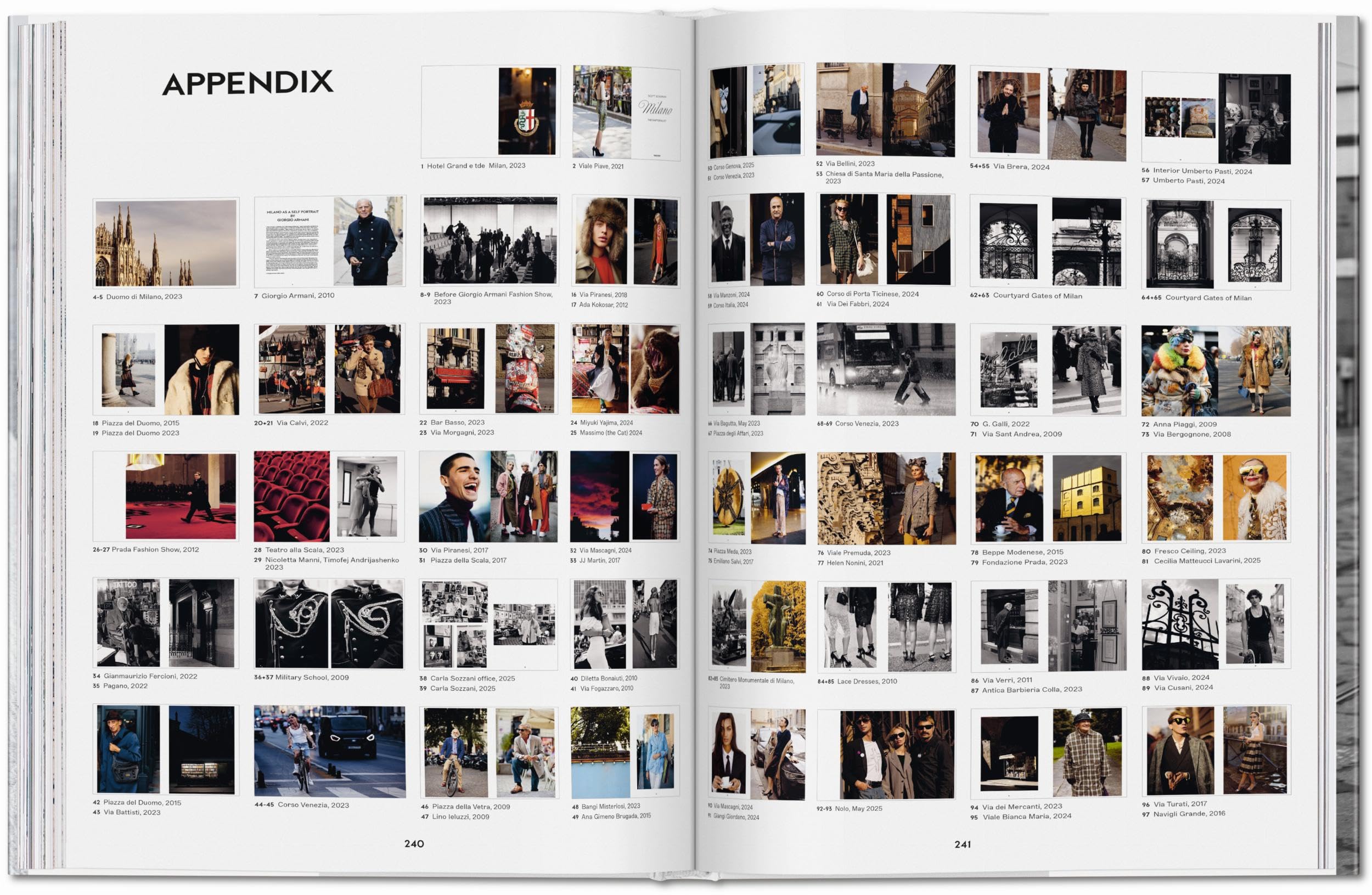 Scott Schuman: The Sartorialist MILANO (Photography Book)