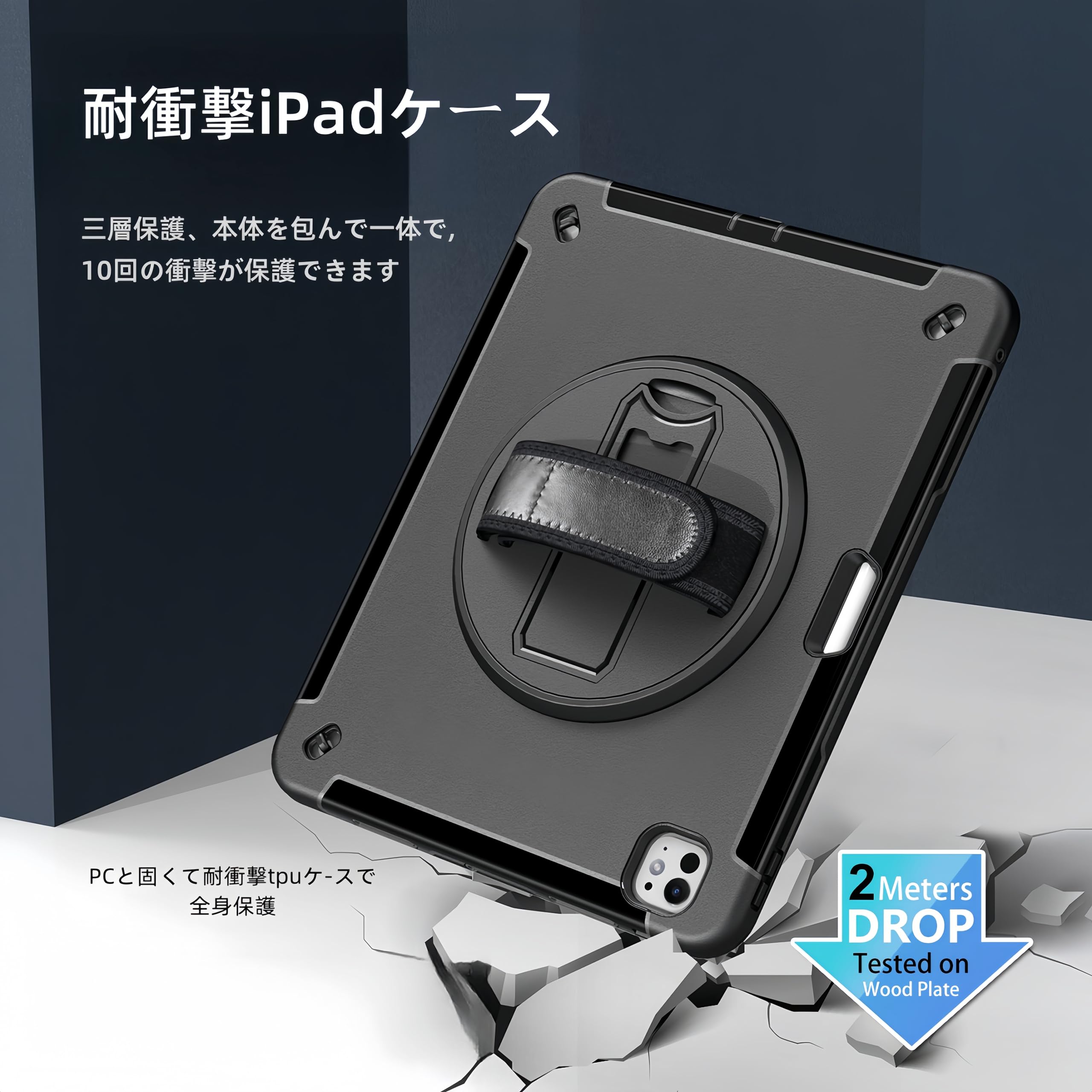 Amazon.co.jp: ZenRich iPad Pro 13(M4) 2024 ケース 耐衝撃 | ペン 