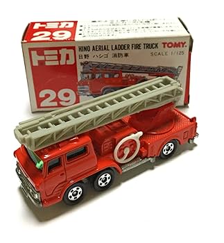 Tomica 29 Hino ladder fire truck : Amazon.com.au: Toys & Games