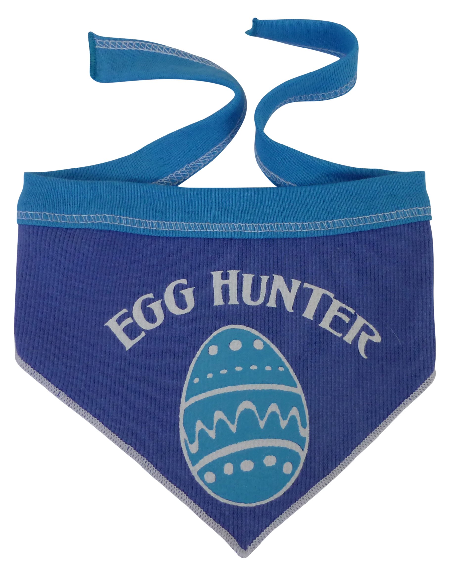 I See Spot Egg Hunter Large Pet Bandana Scarf in Peri
