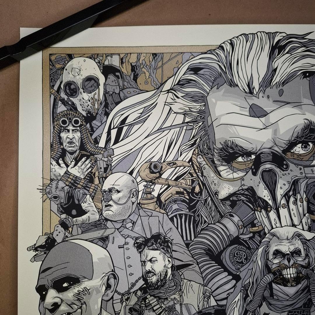 ○250枚限定 マッドマックス 怒りのデスロード シルクスクリーン ミニ