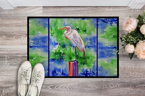 Miniatura 2 de Caroline's Treasures 8358JMAT - Tapete de 24 x 36 pulgadas para puerta delantera, para interiores y exteriores, para entrada, antideslizante,