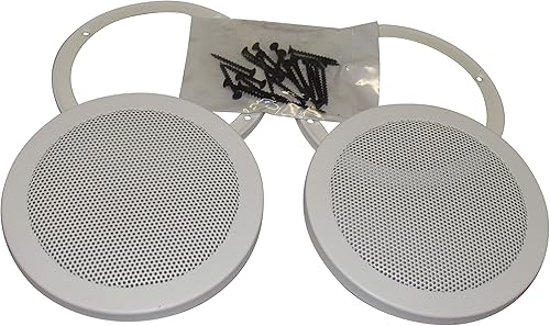 Miniatura 2 de Reliable Hardware Company RH-4002-6.5-2-A - Cubiertas de altavoz de 6-12 pulgadas, par