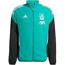 adidas Liverpool FC Presentation Jacket Green Woven 2025 26 Presentation UEFA