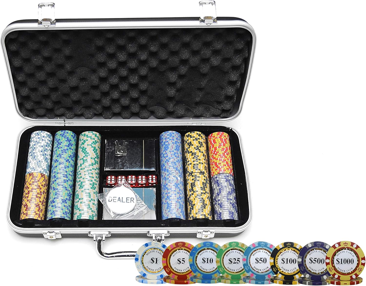 HAN'S DELTA Monte Carlo Poker Club Chip Set 14 Gram for