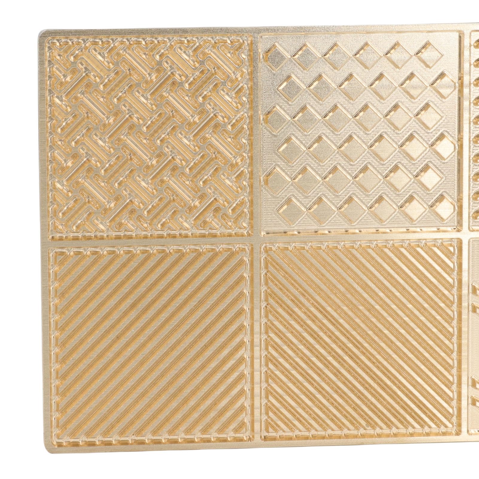 Brrnoo Bandeja de Cobre para Sellos de Cubitos de Hielo, Multiusos, Moderna, Fácil de Limpiar, para Bar, Fiesta, Cóctel (d02)
