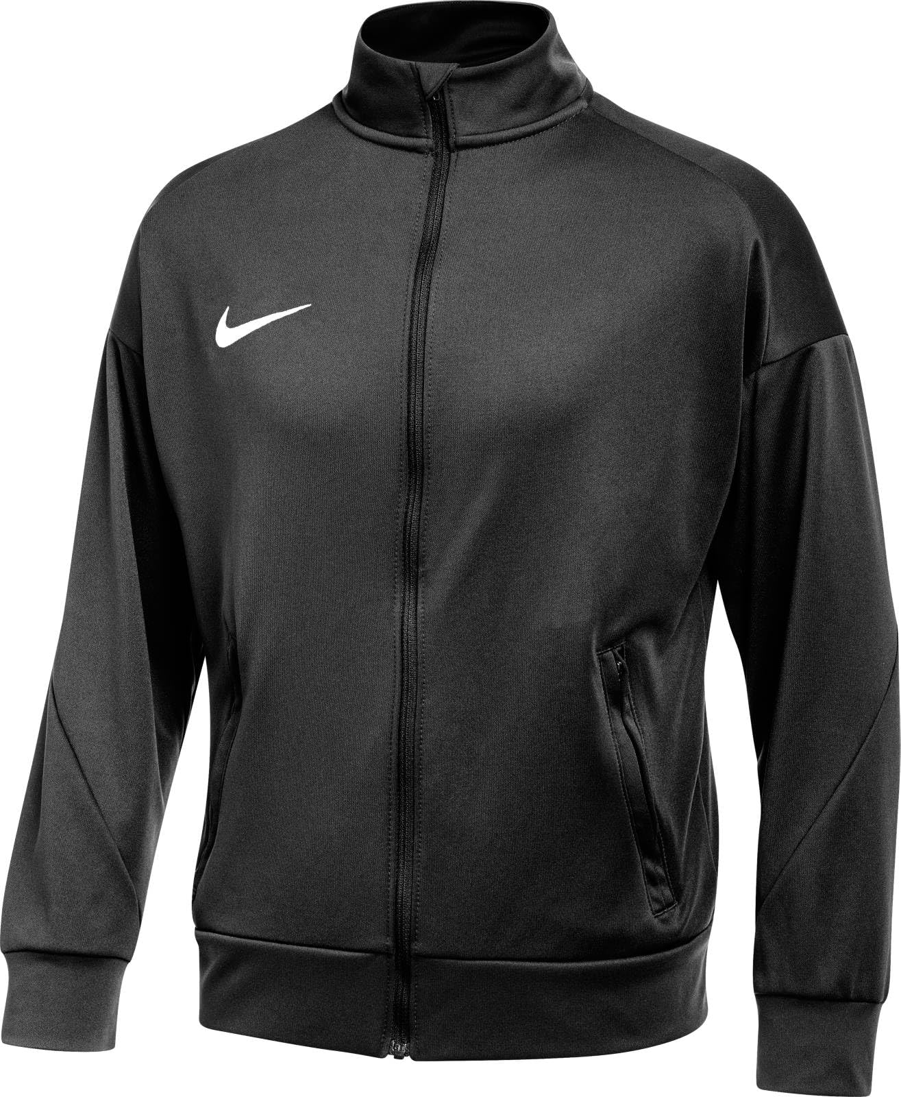 NIKE Unisex Kid's Y Nk Df Acdpr24 TRK JKT K Hip Length, Black/Black/White, 6-7 Years
