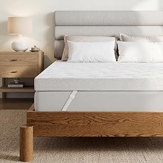 Matratze 140x190cm Topper Memory Foam Matratzen Topper 7,5cm Höhe Matratzentopper rutschfeste Unterseite für Matratzen und Boxspringbett Weiß