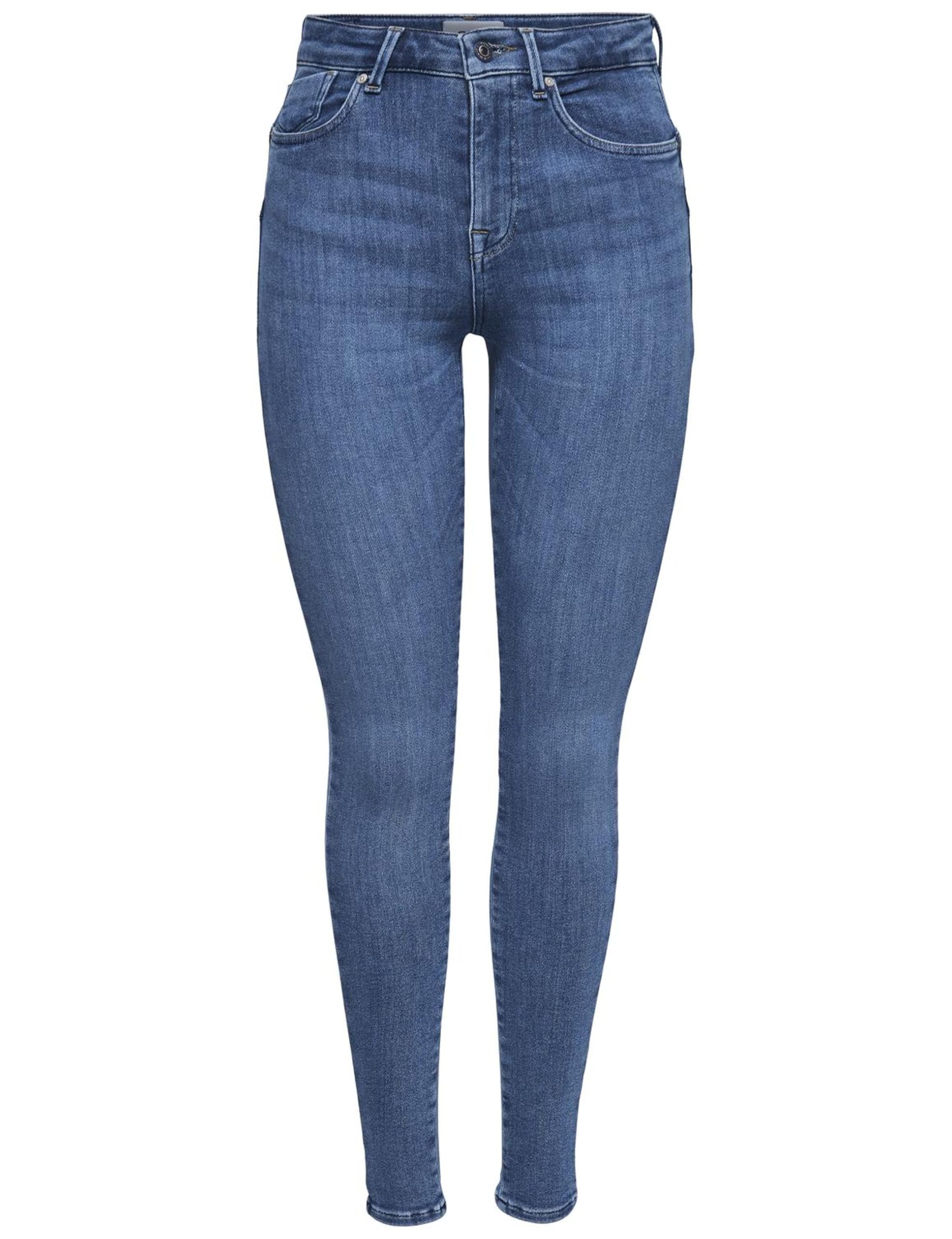 ONLY Female Skinny Jeans Skinny Fit Mittlere Taille Jeans