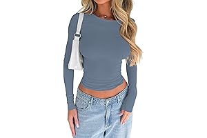 LOMON Women's Undershirt Long Sleeve Tight