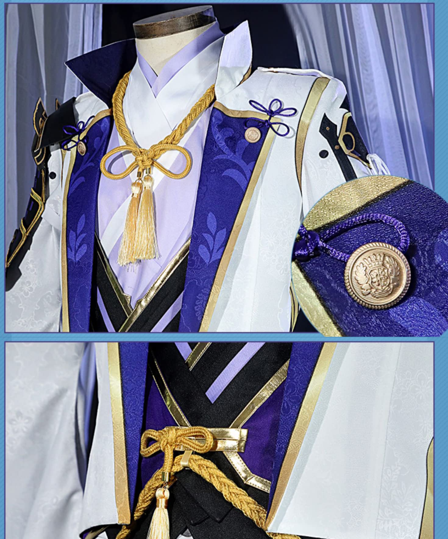 原神 神里綾人 コスプレ 衣装 フルセット Amazon.co.jp: [BIANQUE] 原神 神里綾人 コスプレ 衣装 ウィッグ