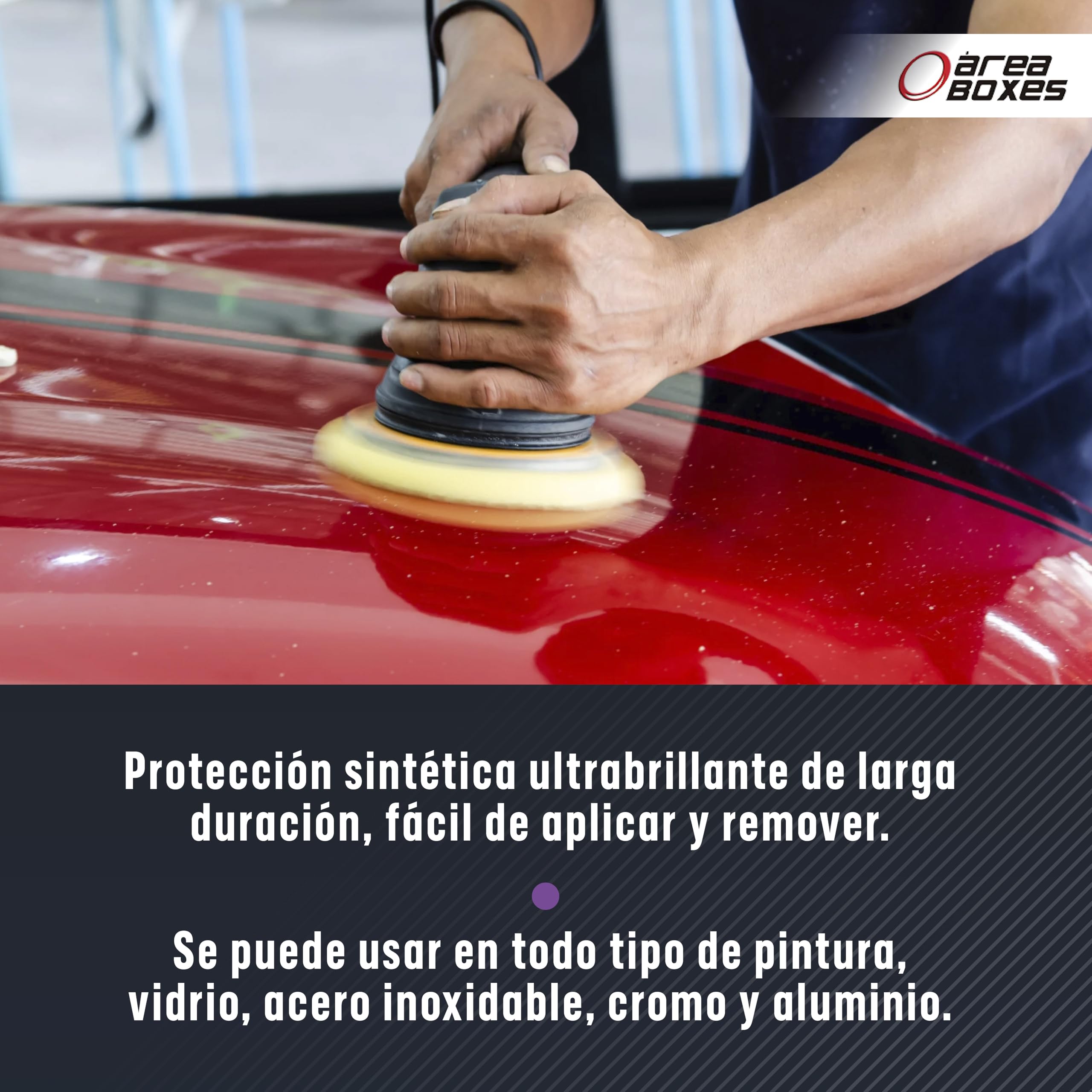 Sellador Para Autos [Symplex G5] Protección Sintética Efecto Espejo de Alto Brillo | Repele Agua y Suciedad | Uso en Pintura y Vidrio | Abrillantador de Fácil Aplicación y Duradero (SYMPLEX G5, 948ML)