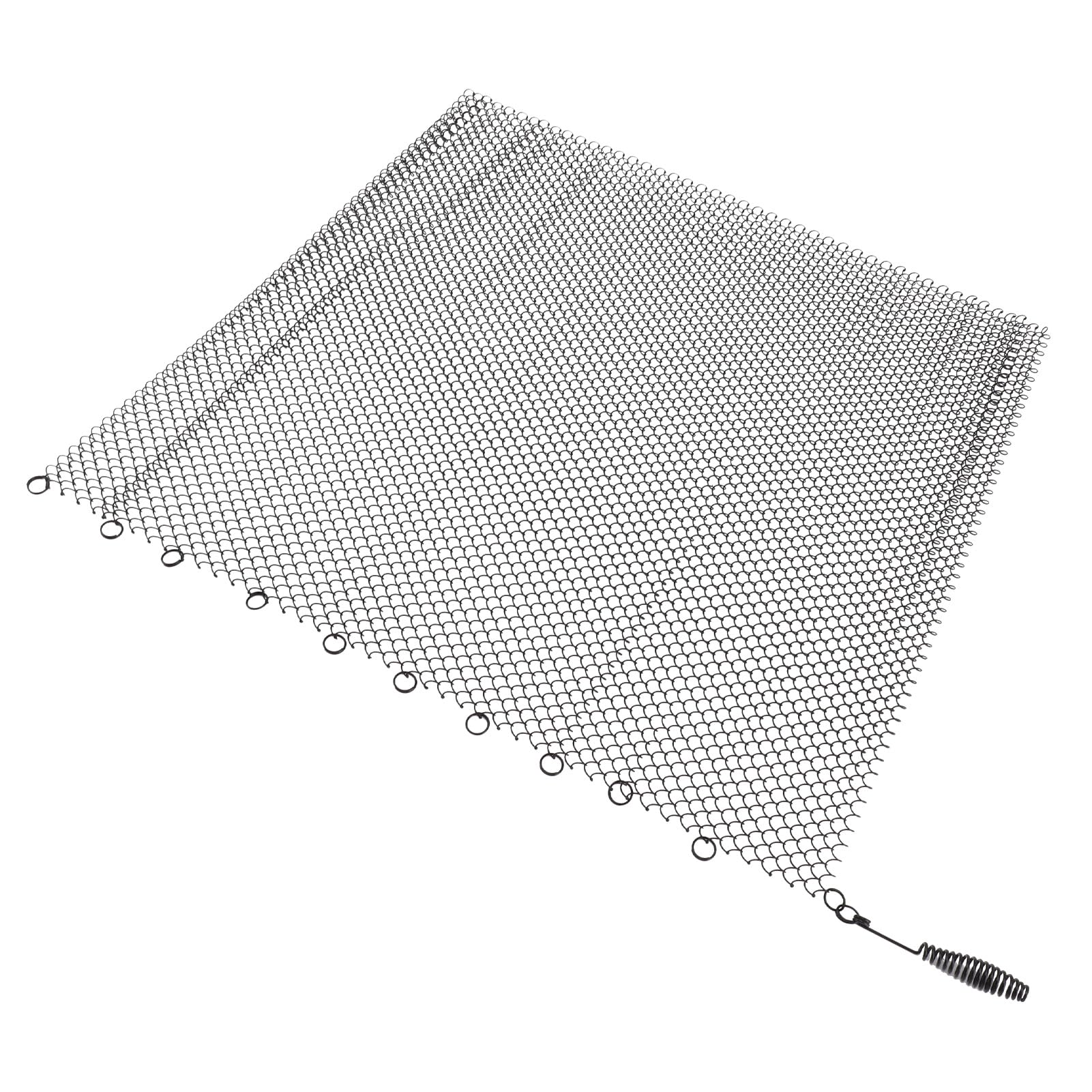 Akozon Tenda a Rete per Camino 2 Pannelli 24x18 Pollici Parascintille in Acciaio Inossidabile per Camino a Legna Schermi di Ricambio Appesi Decorazione Calore (24 * 22 pollici)