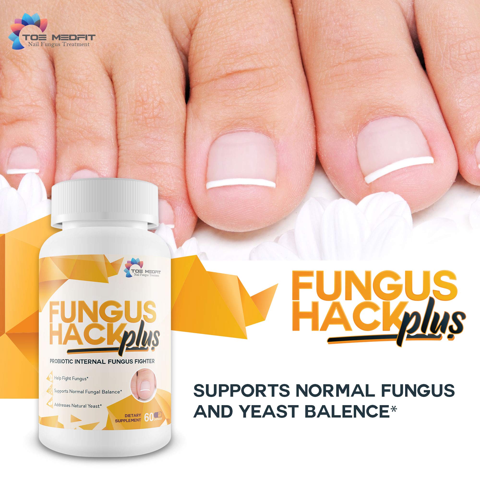Fungus Hack Plus Probiotic Internal Fungus Fighter Antifungal