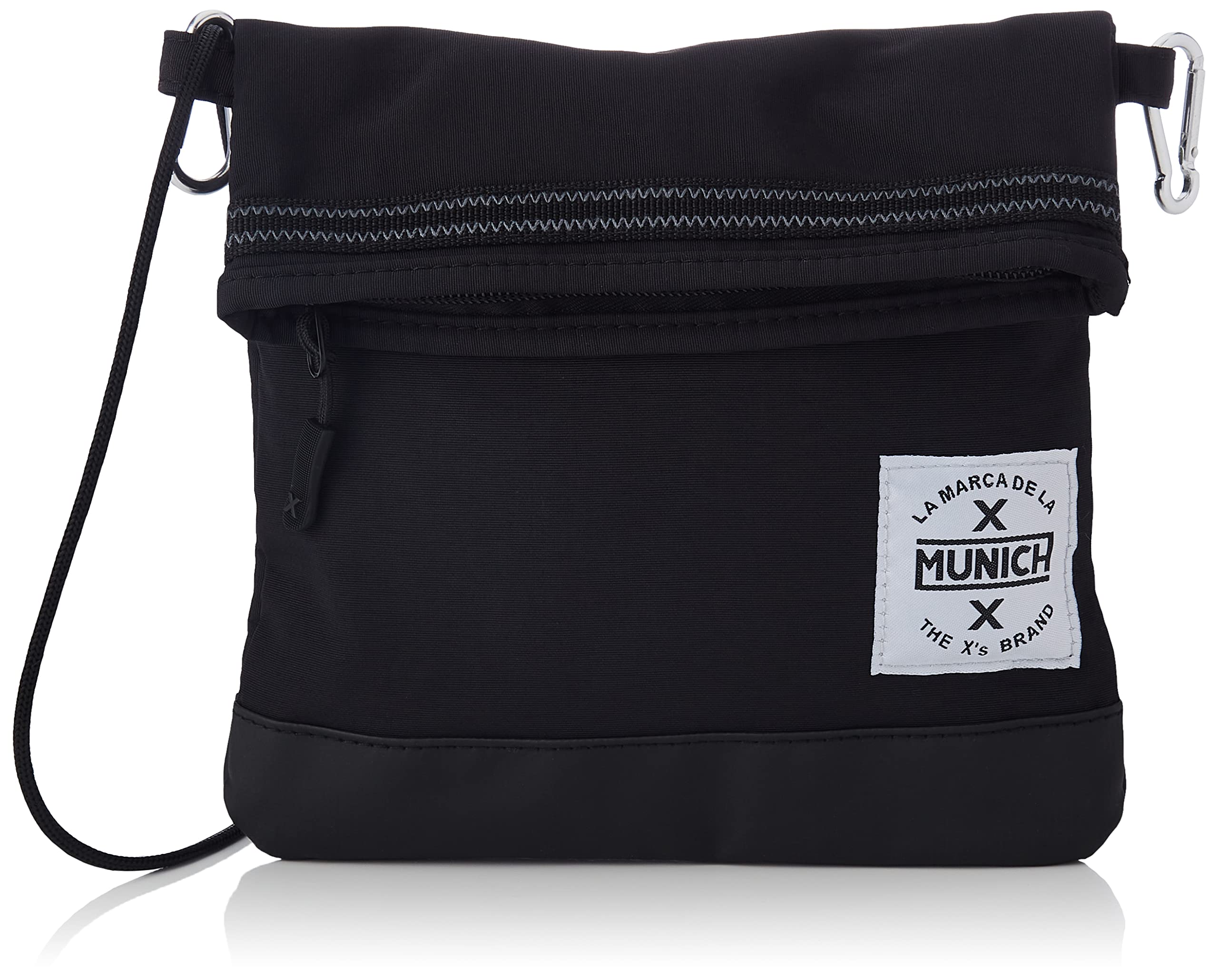 Munich Herren Schwarz Fora Crossbody Fold Black Taschen,